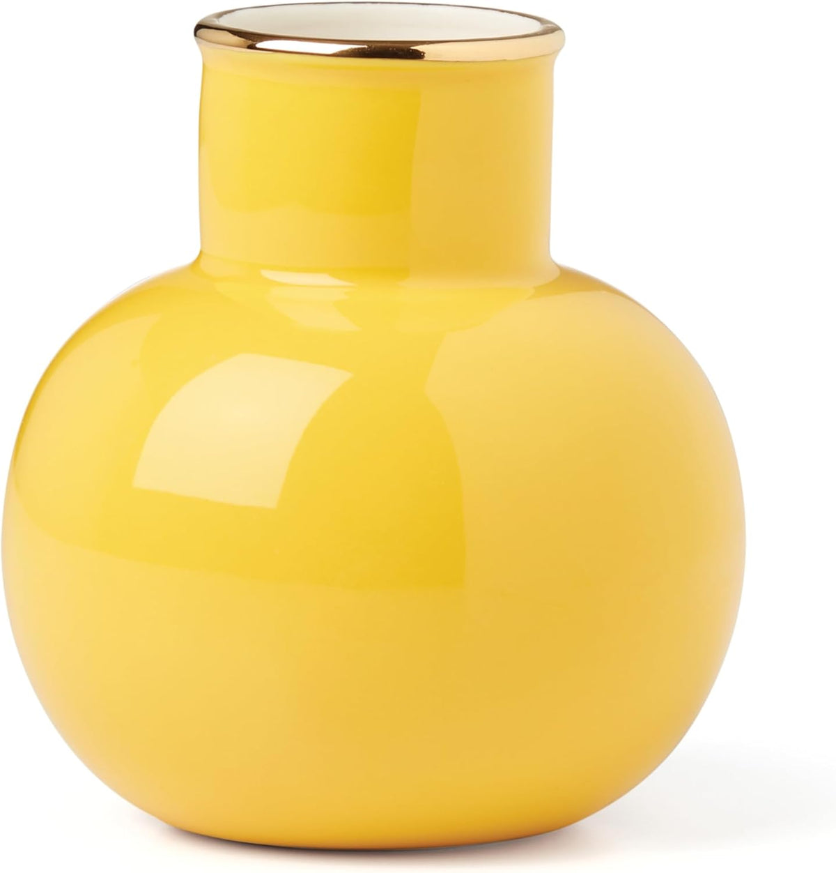 New York Yellow Make It Pop Small Vase, 0.68